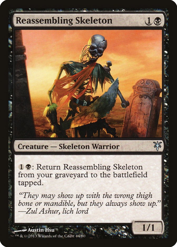 Reassembling Skeleton [Duel Decks: Sorin vs. Tibalt] | Mothership Books and Games TX