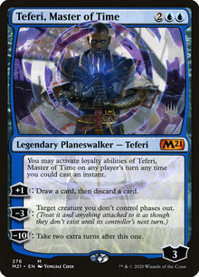 Teferi, Master of Time (Promo Pack) (276) [Core Set 2021 Promos]
