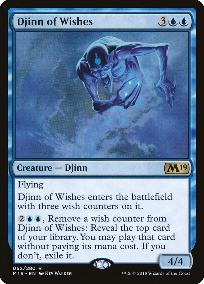 Djinn of Wishes [Core Set 2019] | Mothership Books and Games TX