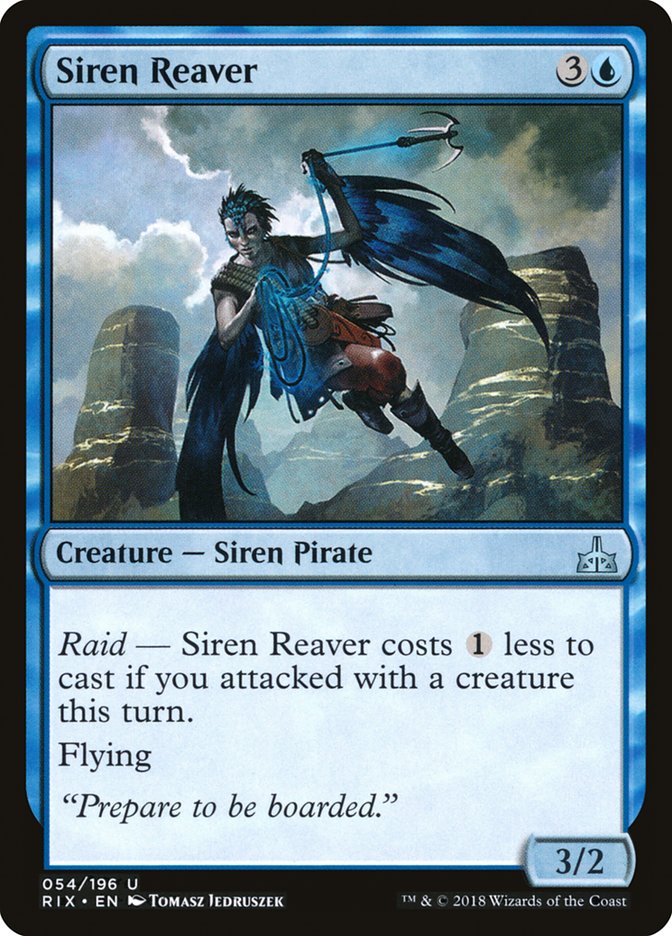 Siren Reaver [Rivals of Ixalan] | Mothership Books and Games TX