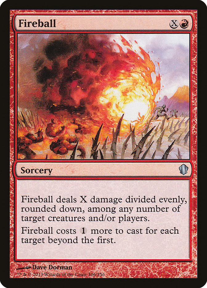 Fireball [Commander 2013] | Mothership Books and Games TX