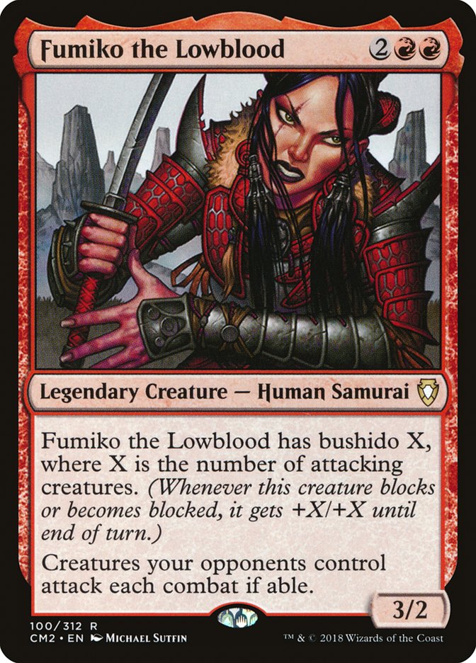 Fumiko the Lowblood [Commander Anthology Volume II] | Mothership Books and Games TX