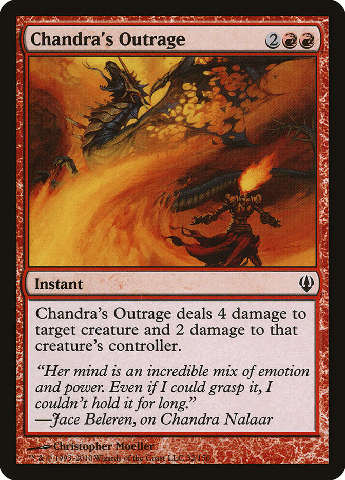 Chandra's Outrage [Archenemy] | Mothership Books and Games TX