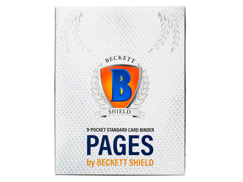 Beckett Shield 9-Pocket Pages for Standard Size Cards