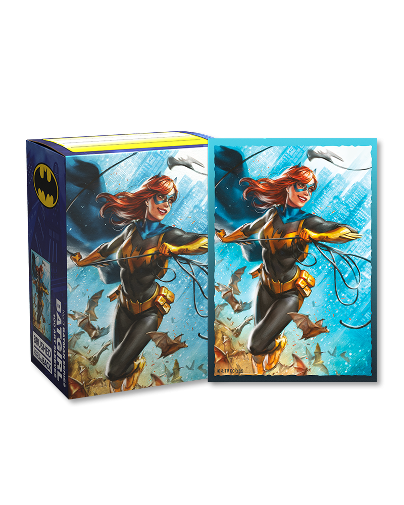 Dragon Shield Batgirl  Series 1 Brushed Art Sleeves Standard Size