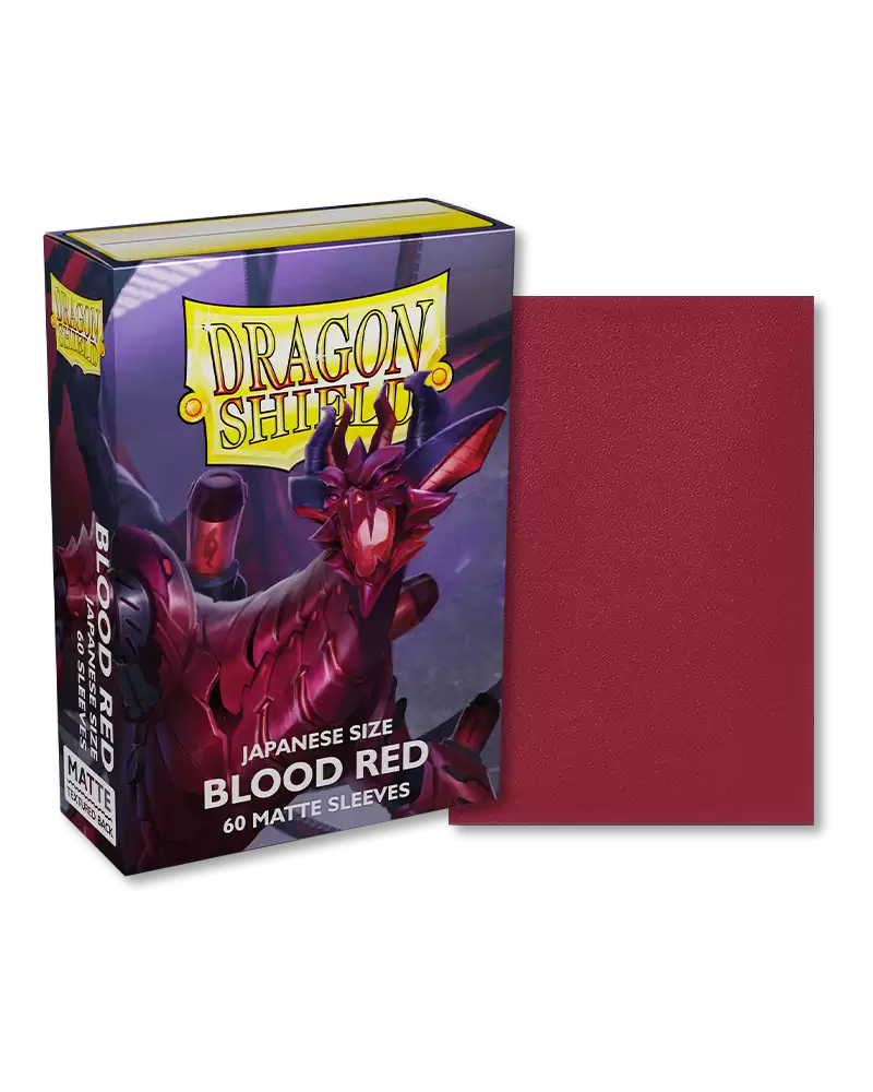 Dragon Shield Matte Sleeves 60 ct (Japanese Size)