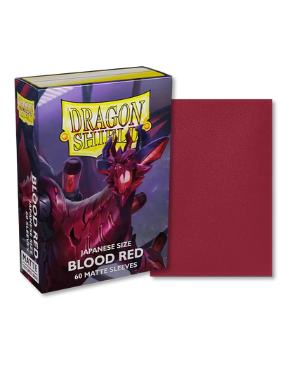 Dragon Shield Matte Sleeves 60 ct (Japanese Size)
