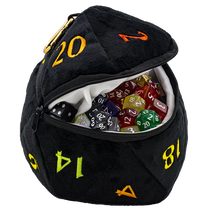 Ultra Pro D20 Plush Dice Bag - Rainbow