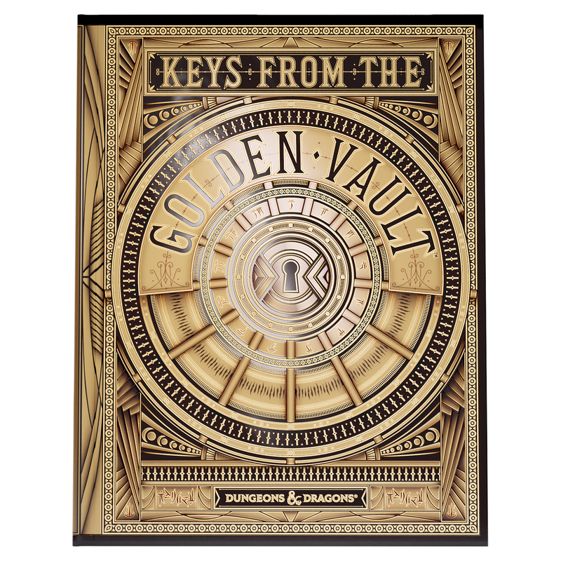 Dungeons & Dragons 5th Edition: Keys from the Golden Vault ALT Cover- CLEARANCE