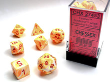 Chessex 7-Die Set - Festive - Sunburst/Red