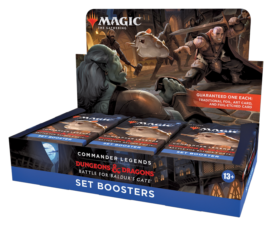 MTG Commander Legends Dungeons & Dragons Battle for Baldur's Gate Set Booster Box