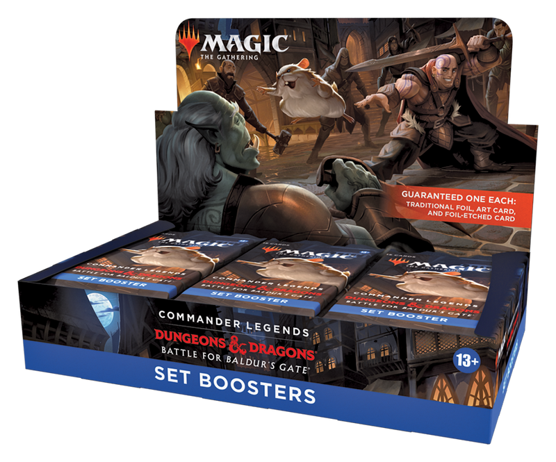 MTG Commander Legends Dungeons & Dragons Battle for Baldur's Gate Booster Box