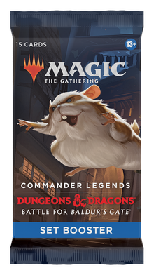 MTG Commander Legends Dungeons & Dragons Battle for Baldur's Gate Set Booster Pack