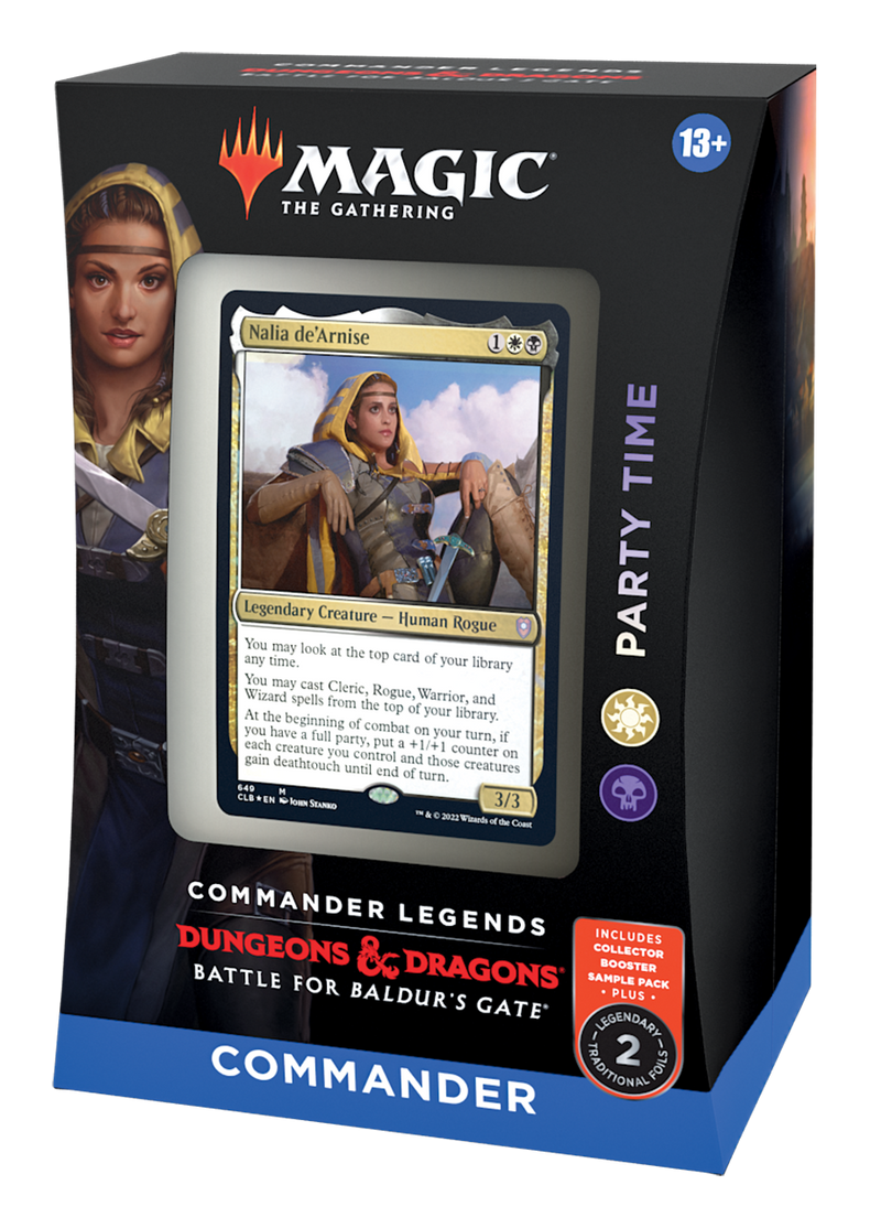 MTG Commander Legends Battle for Baldur's Gate Commander Deck