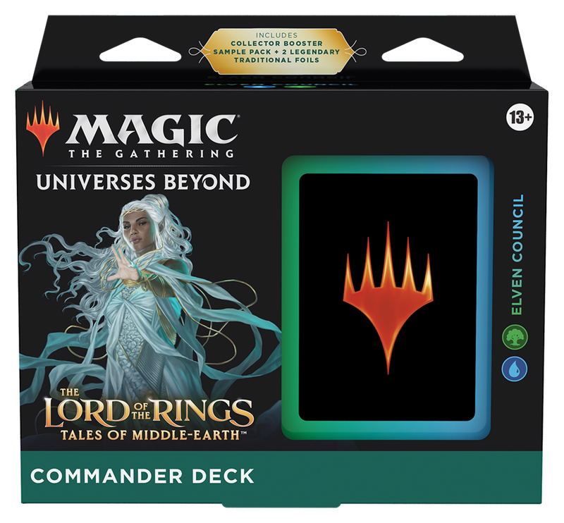 MTG The Lord of the Rings: Tales of Middle-Earth Commander Decks - SINGLE DECK
