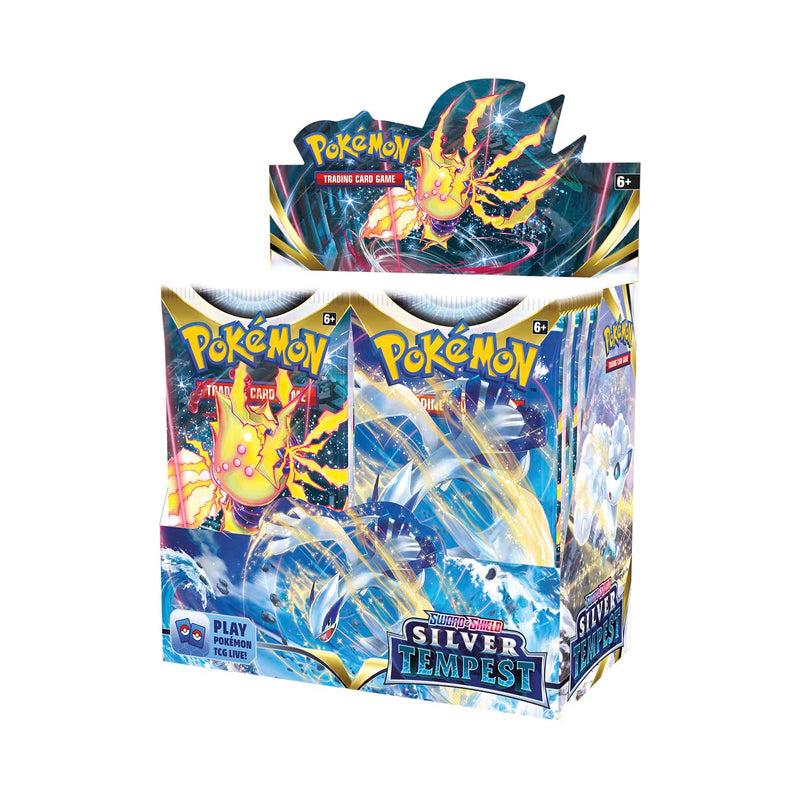 Pokemon Silver Tempest Booster Box Display