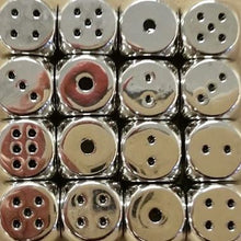 12mm Metal D6 Dice - 16ct