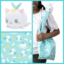 Plushie Tote Bag: White Angel Cat