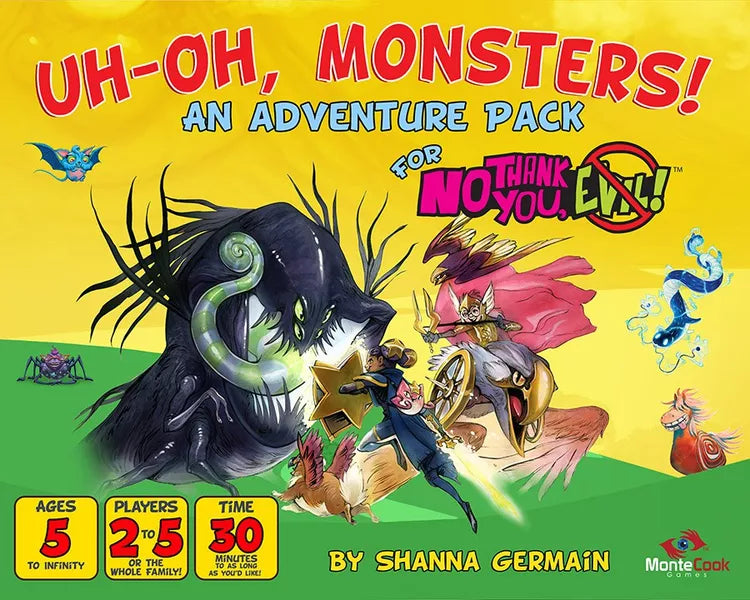 No Thank You, Evil! Uh-oh Monsters!