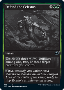 Defend the Celestus [Innistrad: Double Feature]