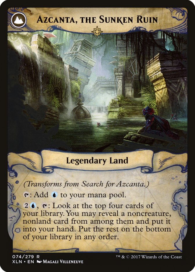 Search for Azcanta // Azcanta, the Sunken Ruin [Ixalan] | Mothership Books and Games TX