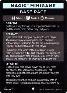 Base Race (Magic Minigame) [Kaldheim Minigame]