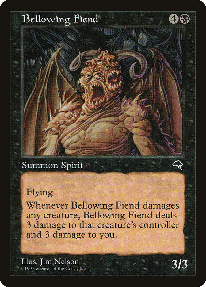 Bellowing Fiend [Tempest] | Mothership Books and Games TX