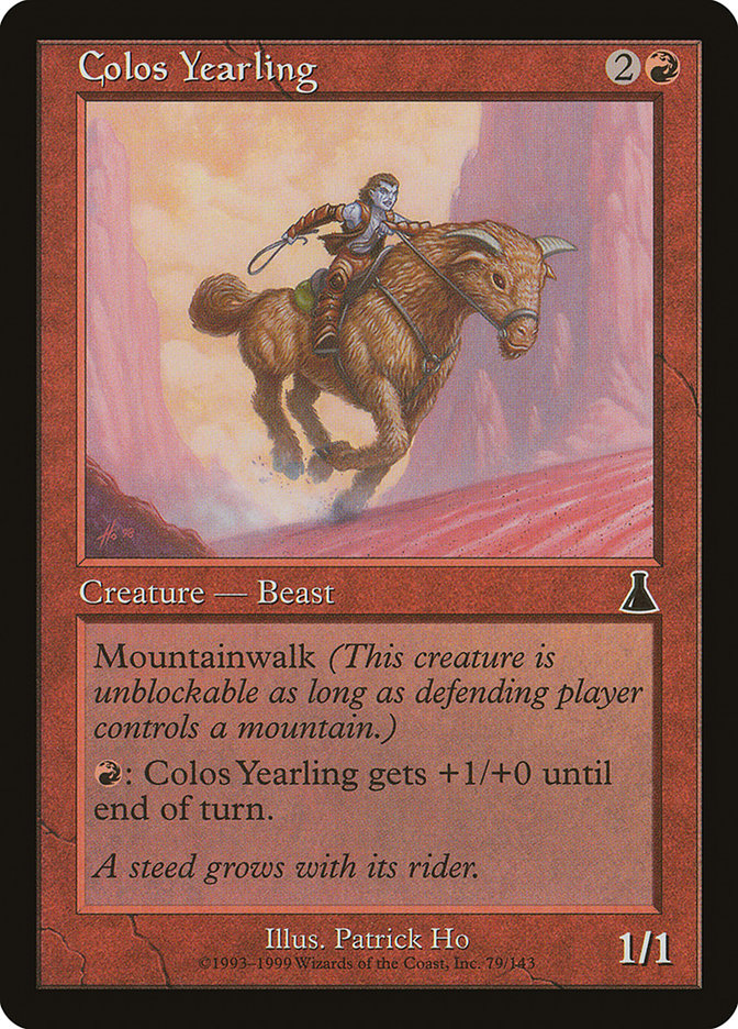 Colos Yearling [Urza's Destiny] | Mothership Books and Games TX