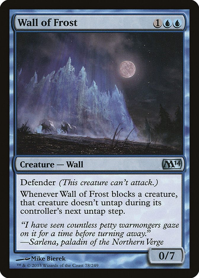 Wall of Frost [Magic 2014]