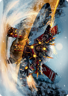 Asari Captain Art Card [Kamigawa: Neon Dynasty Art Series]