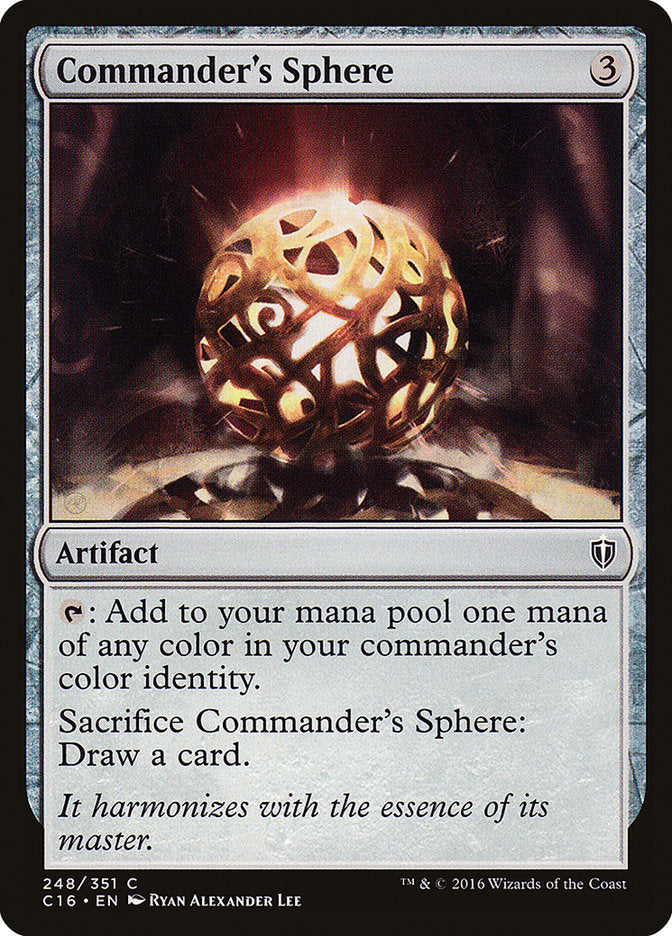 Commander's Sphere [Commander 2016] | Mothership Books and Games TX