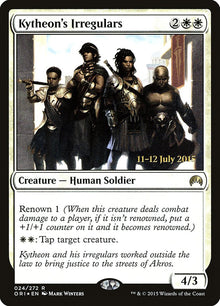 Kytheon's Irregulars [Magic Origins Prerelease Promos]