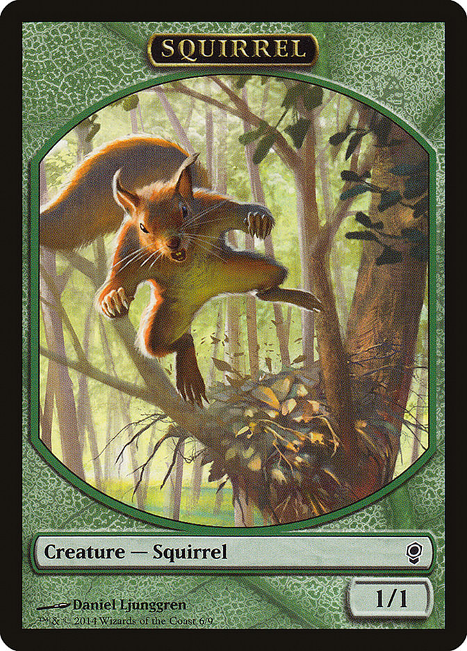 Squirrel Token [Conspiracy Tokens] | Mothership Books and Games TX