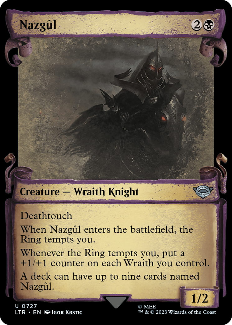 Nazgul (0727) [The Lord of the Rings: Tales of Middle-Earth Showcase Scrolls]