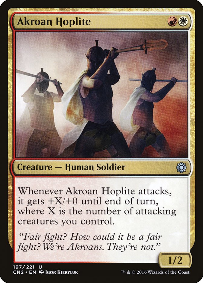 Akroan Hoplite [Conspiracy: Take the Crown] | Mothership Books and Games TX