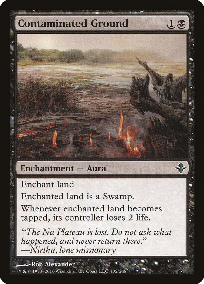 Contaminated Ground [Rise of the Eldrazi] | Mothership Books and Games TX