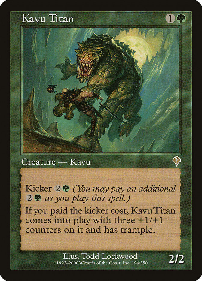 Kavu Titan [Invasion] | Mothership Books and Games TX