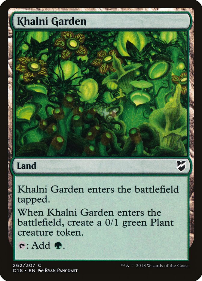 Khalni Garden [Commander 2018] | Mothership Books and Games TX
