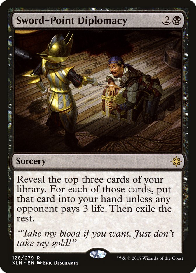 Sword-Point Diplomacy [Ixalan] | Mothership Books and Games TX