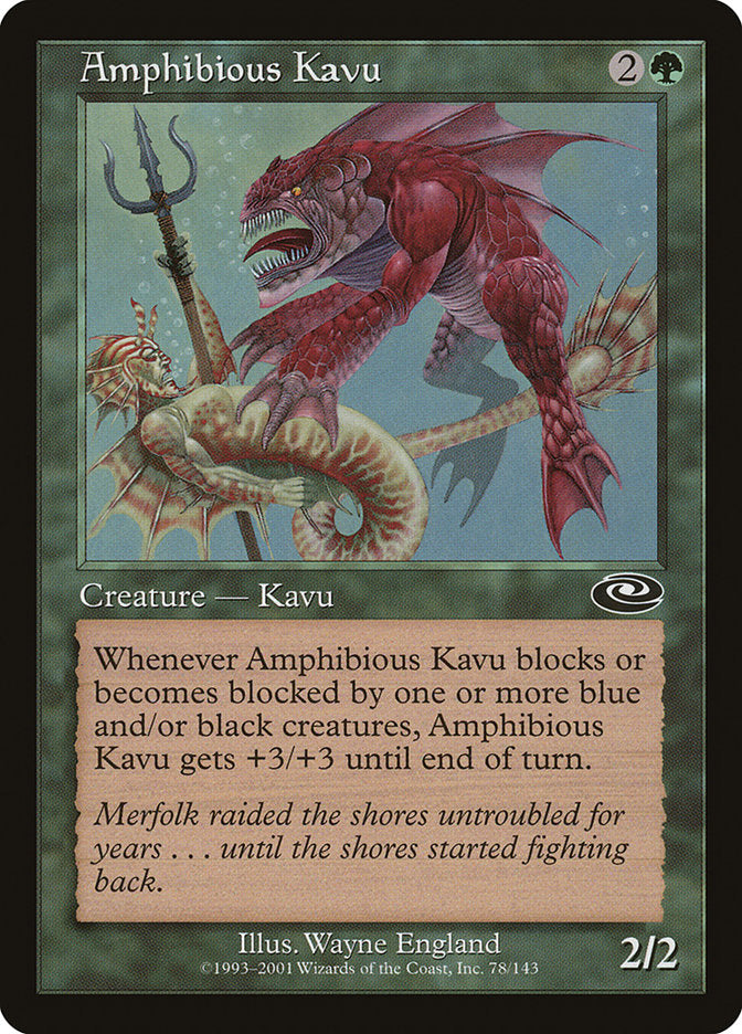 Amphibious Kavu [Planeshift] | Mothership Books and Games TX