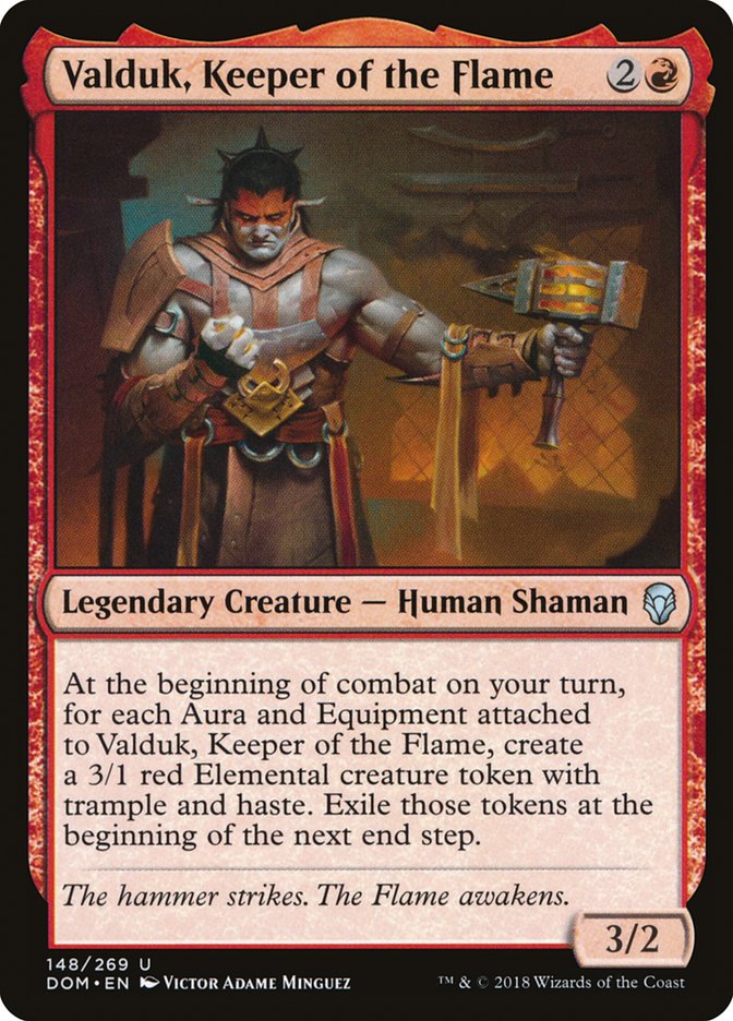 Valduk, Keeper of the Flame [Dominaria] | Mothership Books and Games TX