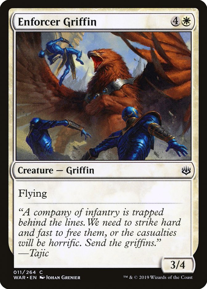 Enforcer Griffin [War of the Spark] | Mothership Books and Games TX