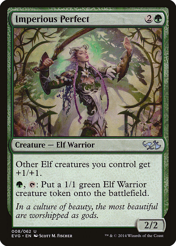 Imperious Perfect (Elves vs. Goblins) [Duel Decks Anthology] | Mothership Books and Games TX