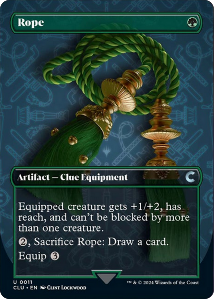 Rope (Borderless) [Ravnica: Clue Edition]