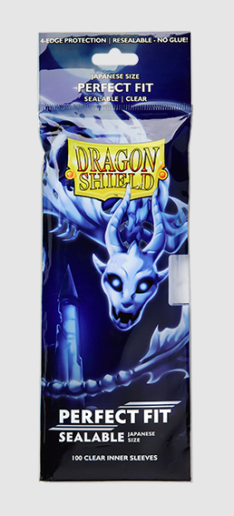 Dragon Shield Sleeves - Perfect Fit Sealable - Clear