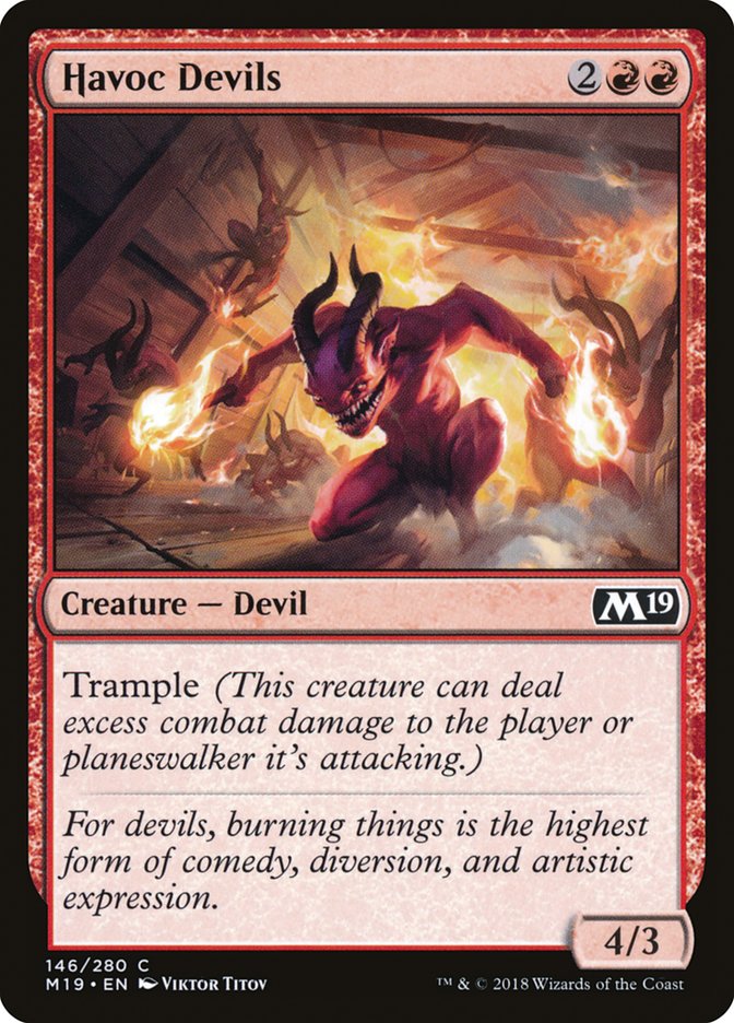 Havoc Devils [Core Set 2019] | Mothership Books and Games TX