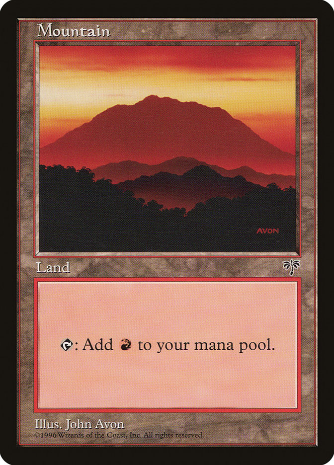 Mountain (Red Signature) [Mirage] | Mothership Books and Games TX