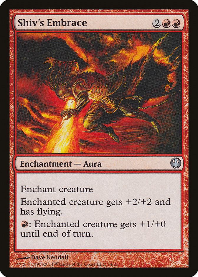 Shiv's Embrace [Duel Decks: Knights vs. Dragons] | Mothership Books and Games TX