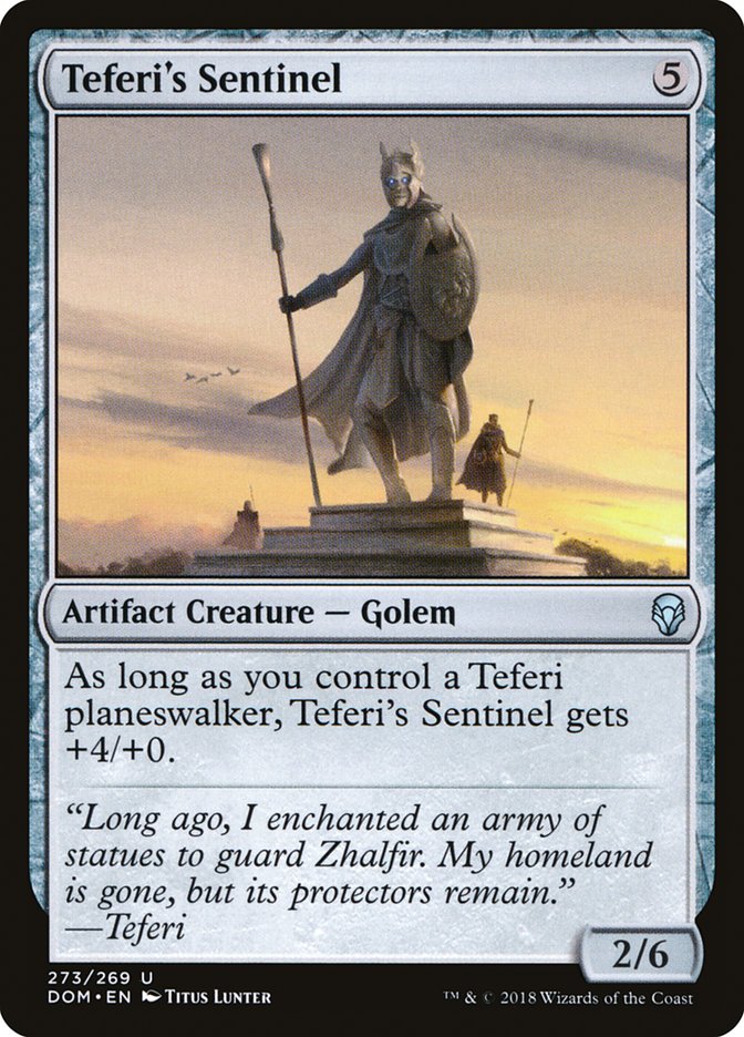 Teferi's Sentinel [Dominaria] | Mothership Books and Games TX