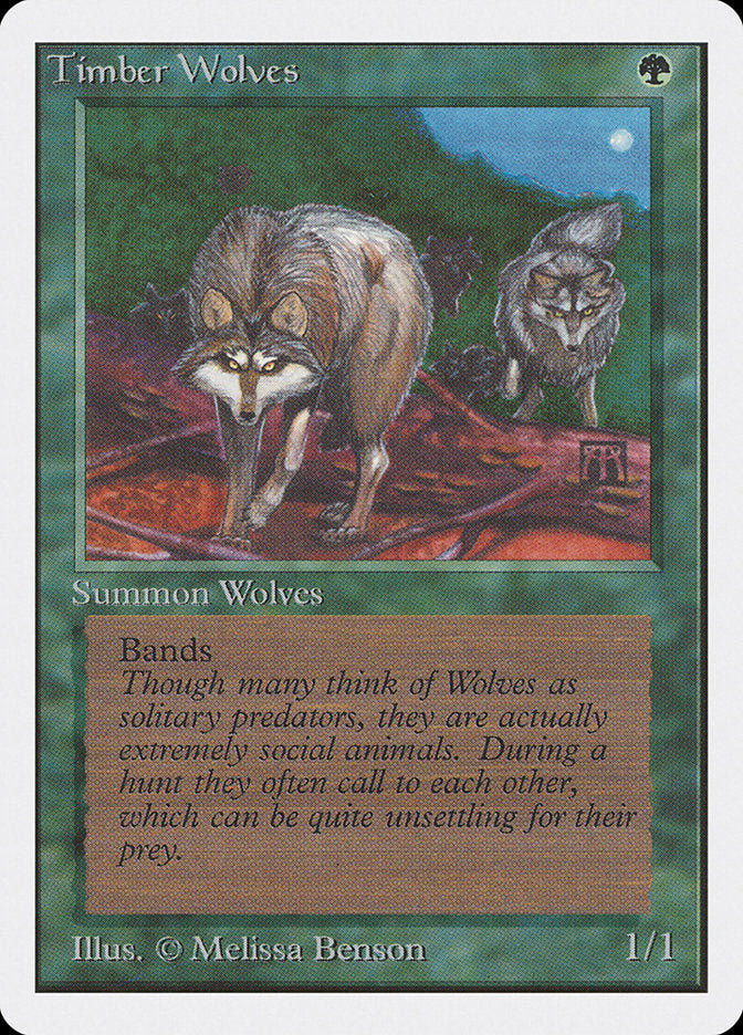 Timber Wolves [Unlimited Edition] | Mothership Books and Games TX